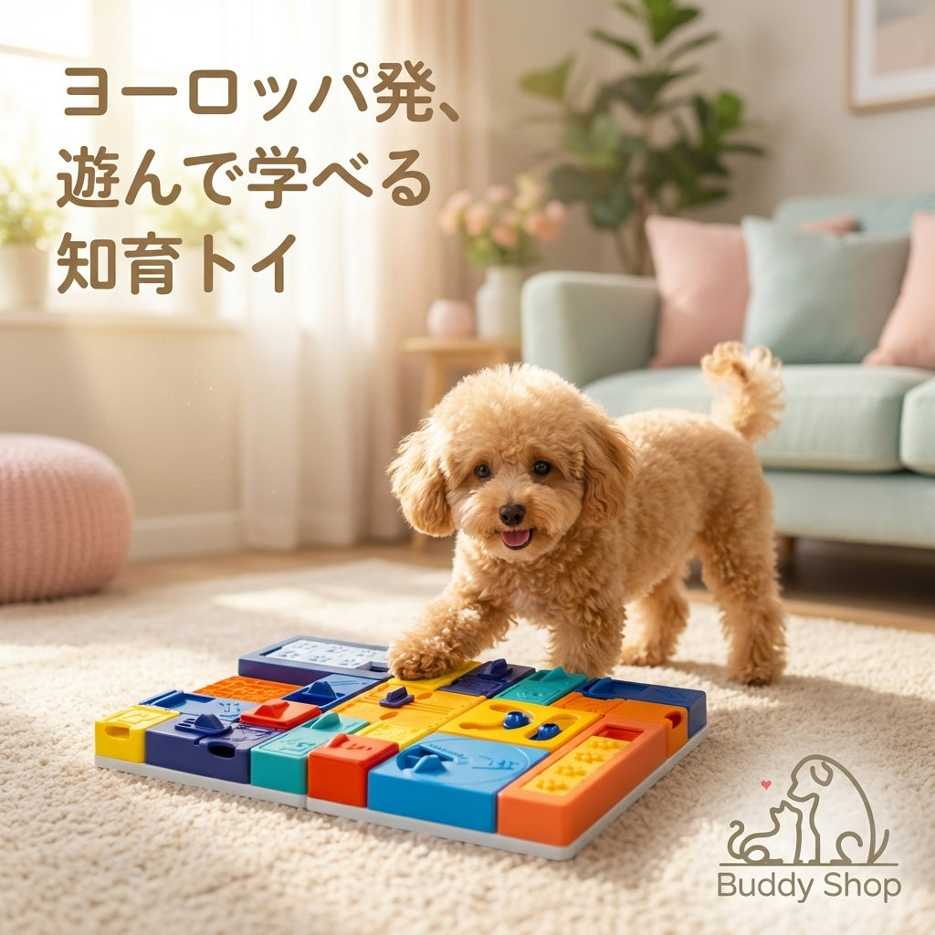 犬の知育玩具｜無駄吠え・ストレス解消パズル Pawzler – Buddy Shop