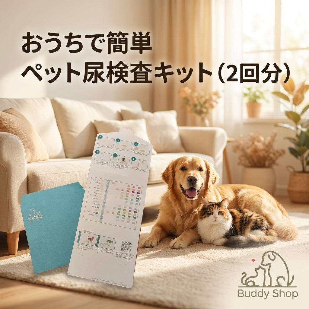 猫・犬の尿検査キット｜自宅で簡単AI解析【Buddy Cloud】 – Buddy Shop