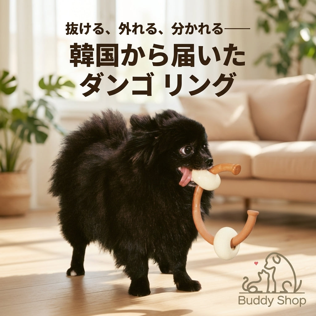 おやつを詰めて、嗅覚で探す。 愛犬の「考える力」を育てる知育トイ