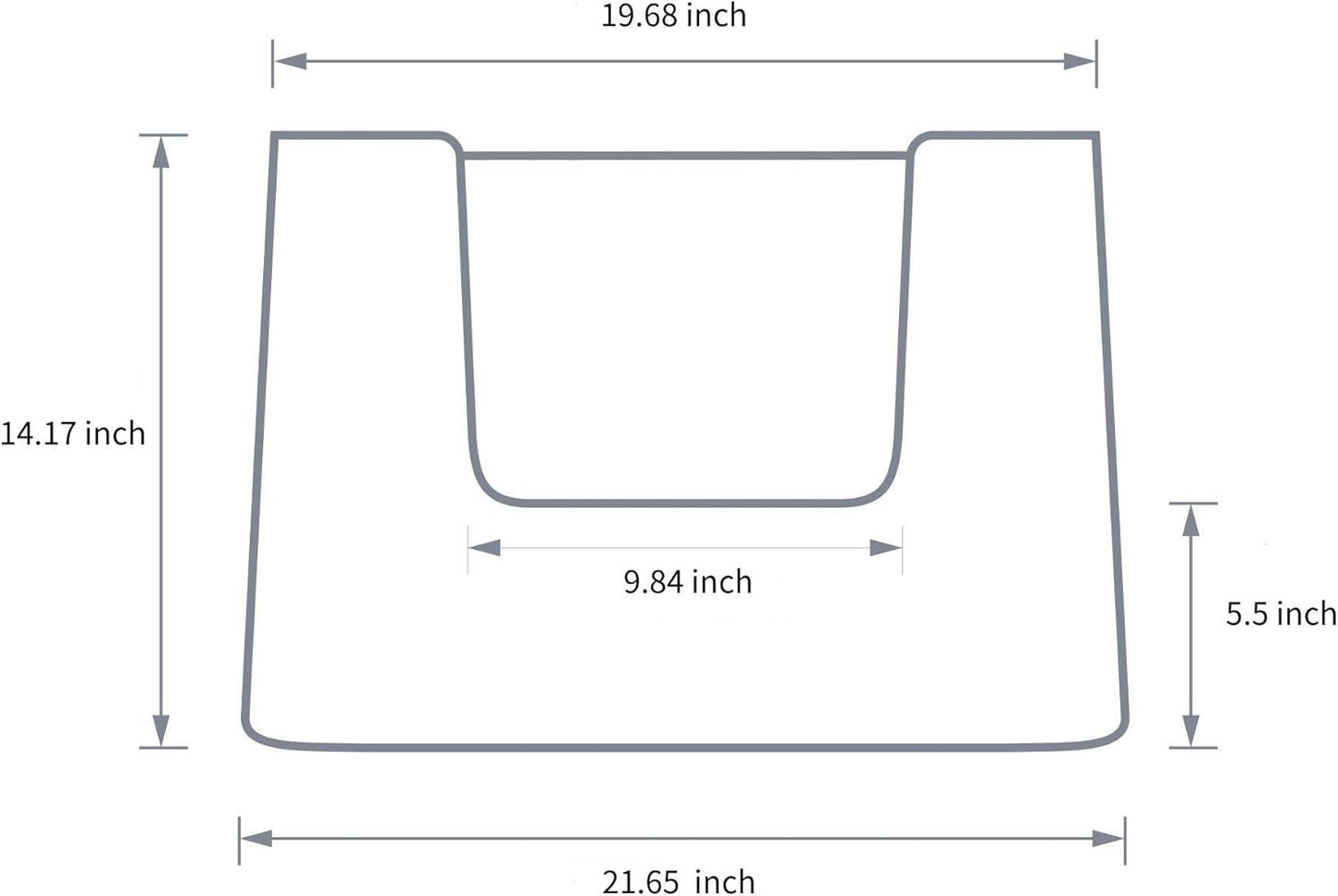 オーストラリア発　プレミアムキャットトイレ：michu XXL コーラル デラックス 猫用トイレ