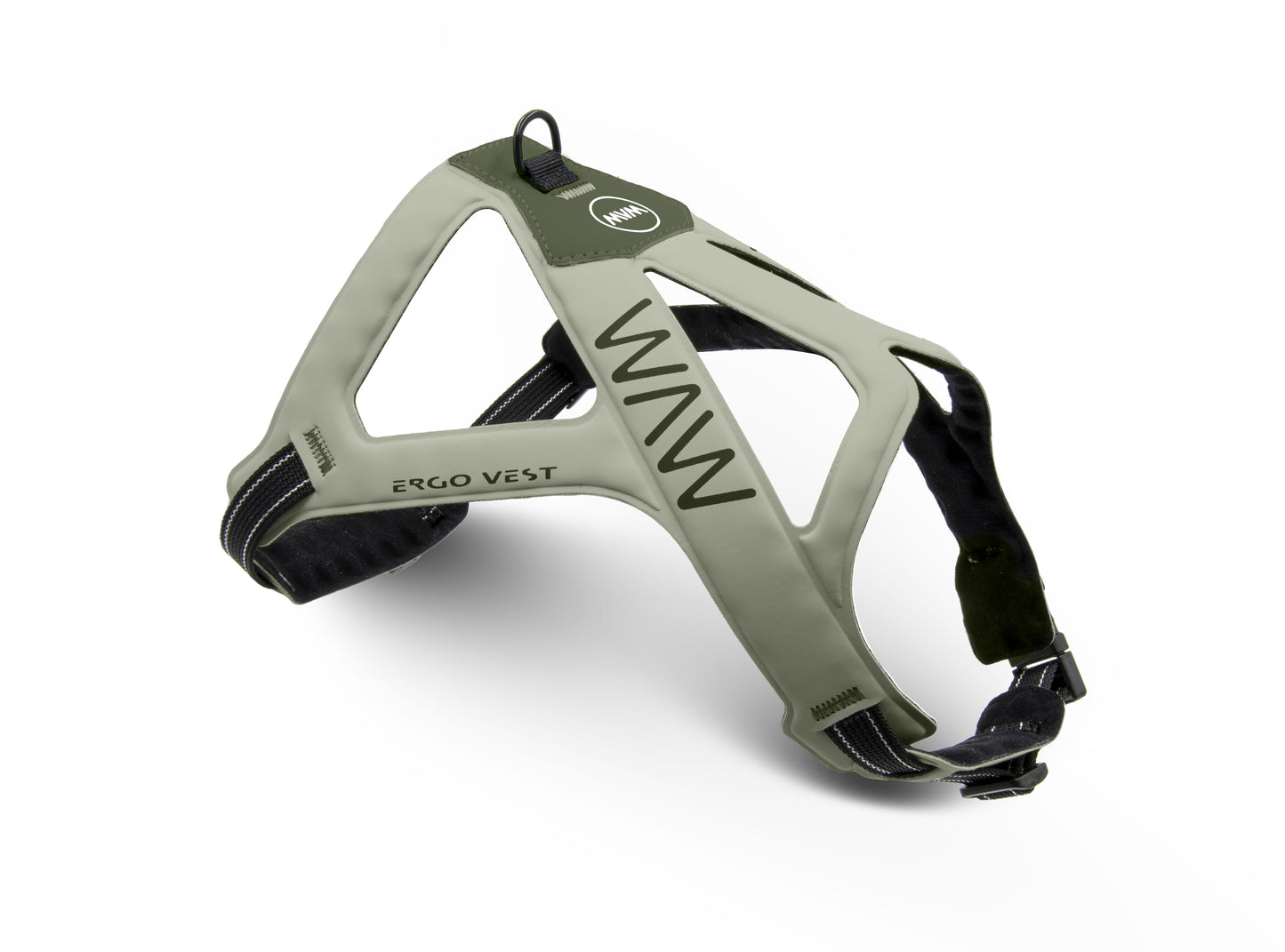由な動きと快適さを、 体に沿う設計が両立 【ERGO VEST（ハーネス）】