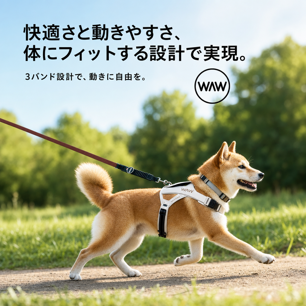 由な動きと快適さを、 体に沿う設計が両立 【ERGO VEST（ハーネス