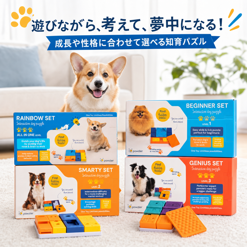新生活応援セール実施中！ 犬の知育玩具｜無駄吠え・いたずら解消パズル Pawzler