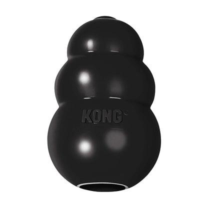 KONG ブラックコング本体。黒い天然ゴム製で中は空洞