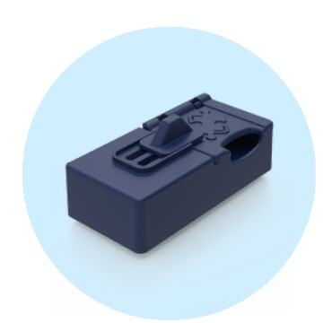 ロックを外してから、フタをひらく【PAWZLER Sela（追加パーツ）】
