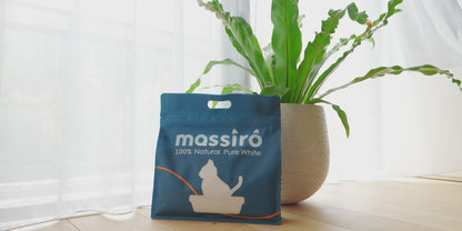天然成分100％猫砂 "massiro"